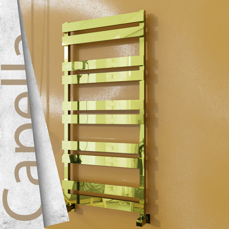 Capella Sèche-serviettes en Inox 600x1260 Doré