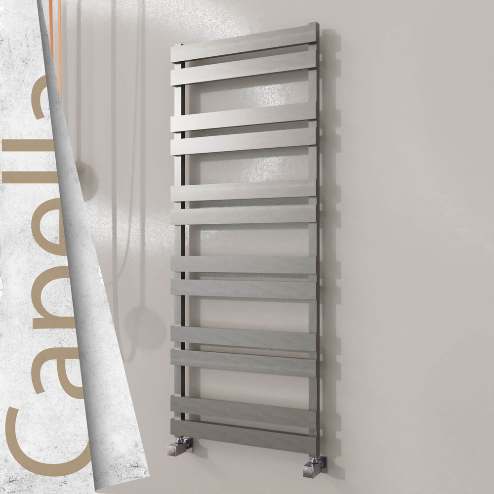 Capella Sèche-serviettes en Inox 600x1530 Poli Satiné - 1