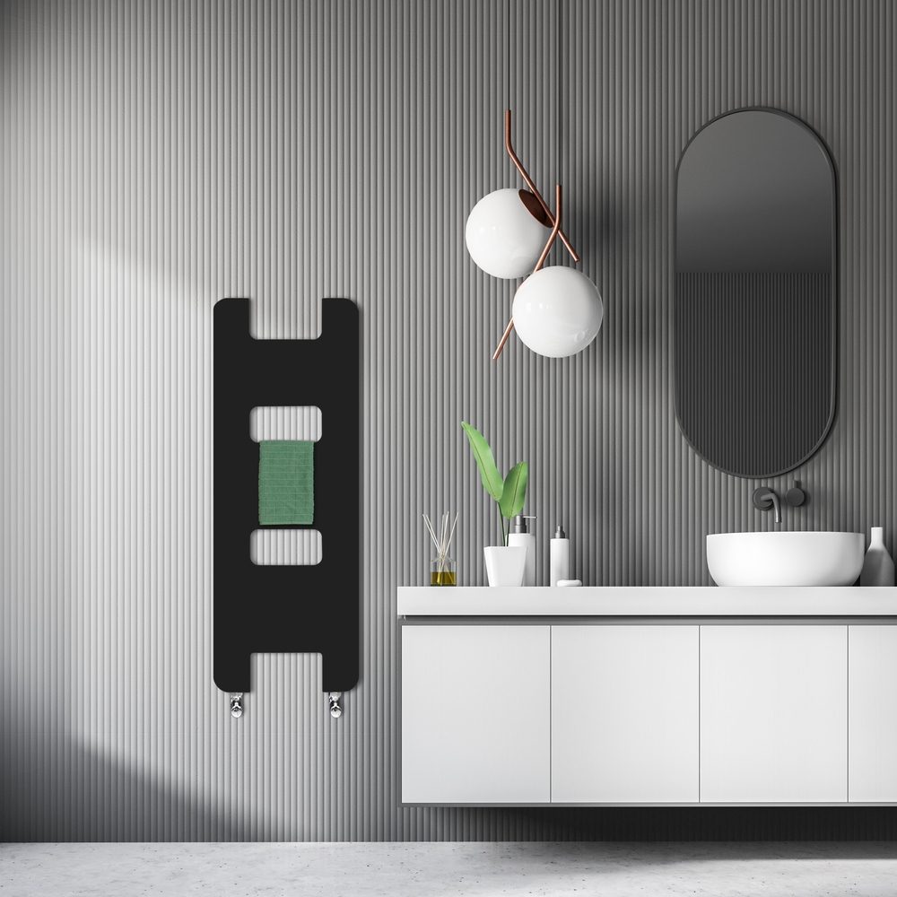 Capri İnce Dizayn Havlupan 450x1190 Siyah - 2