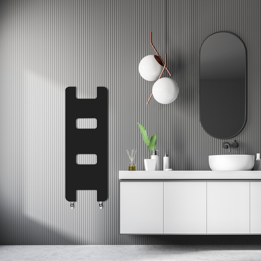 Capri İnce Dizayn Havlupan 450x1190 Siyah - 1