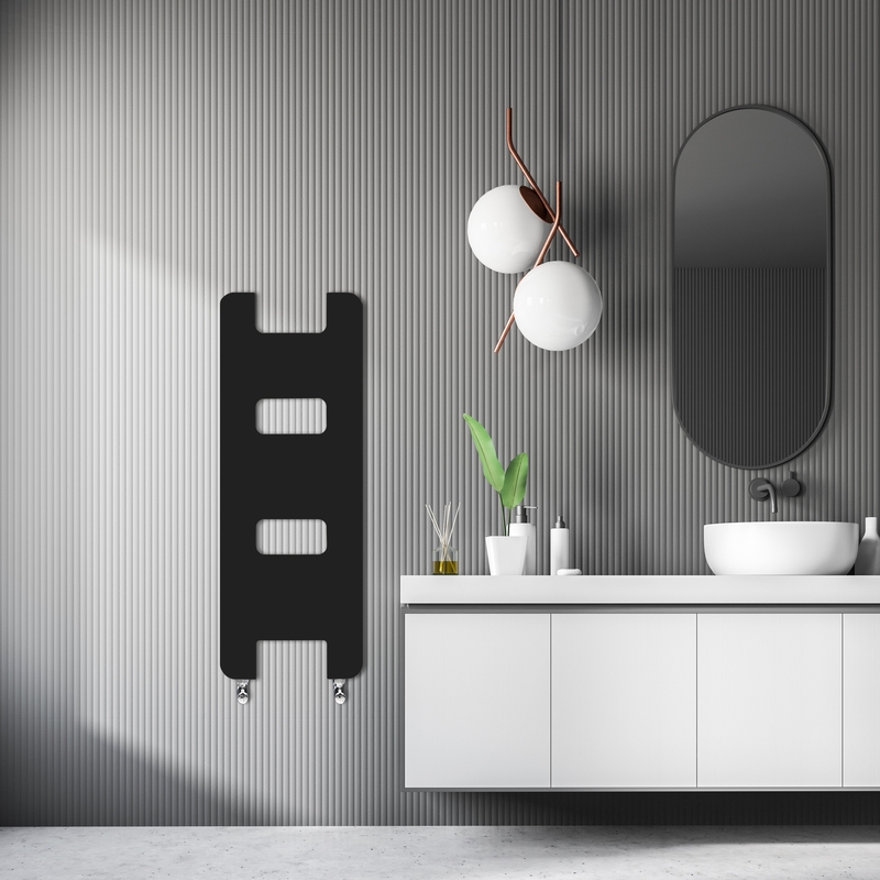 Capri İnce Dizayn Havlupan 450x1190 Siyah
