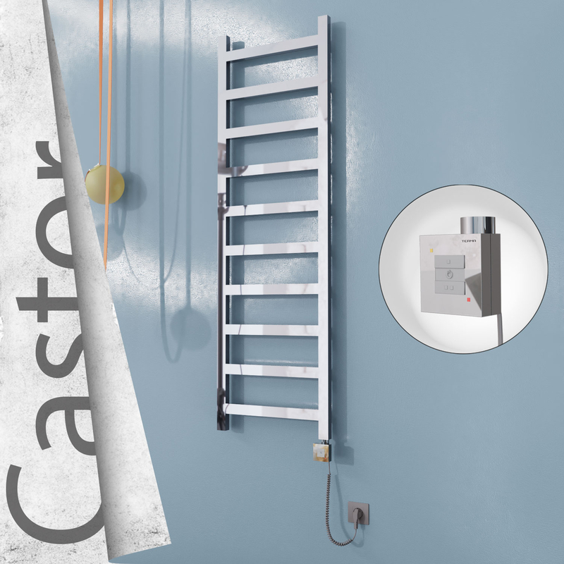 Castor Elektrikli Paslanmaz Çelik Havlupan 500x1620 Ayna Polisaj (KTX1 Termostat) 300W Spiral Kablolu