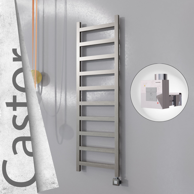 Castor Elektrikli Paslanmaz Çelik Havlupan 500x1620 Satin Polisaj (KTX1 Termostat) 300W 