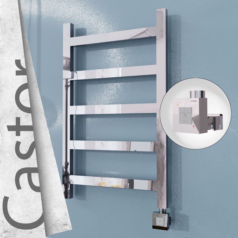 Castor Elektrikli Paslanmaz Çelik Havlupan 500x820 Ayna Polisaj (KTX1 Termostat) 200W