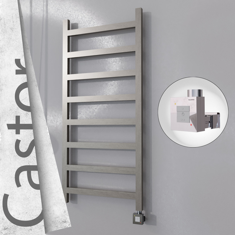 Castor Elektrikli Paslanmaz Çelik Havlupan 600x1300 Satin Polisaj (KTX1 Termostat) 300W