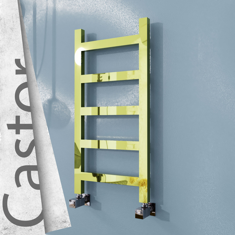 Castor Sèche-serviettes en Inox 400x820 Doré