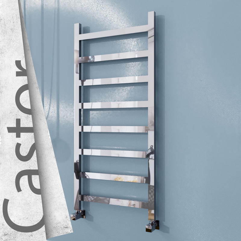 Castor Stainless Steel Towel Rail 600x1300 Gold 