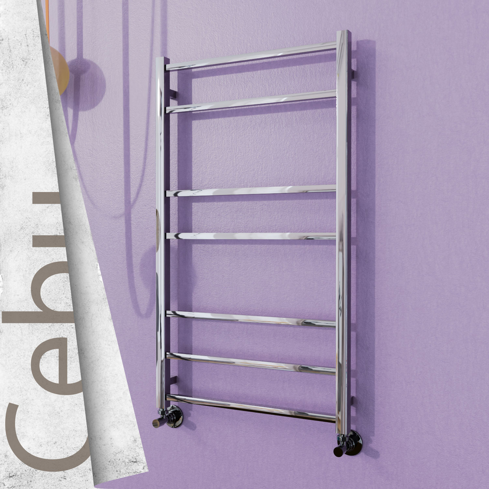 Cebu Sèche-serviettes en Inox 600x1050 Poli Miroir - 1