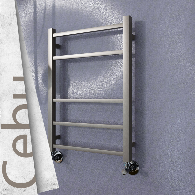 Cebu Stainless Steel Towel Rail 500x705 Satin Polished