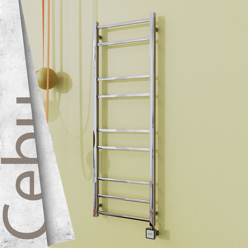 Cebu Electric Towel Warmer 500x1395  Polished Finish Ktx3 200 W 