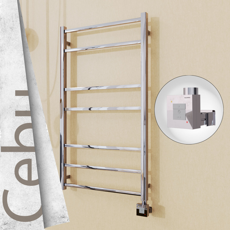 Cebu Sèche Serviettes Electrique 600x1050 Finition de polissage Ktx1 200 Watt