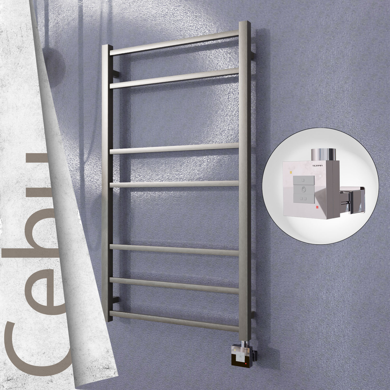 Cebu Electric Towel Warmer 600x1050 Satine Finish Ktx1 200 W 