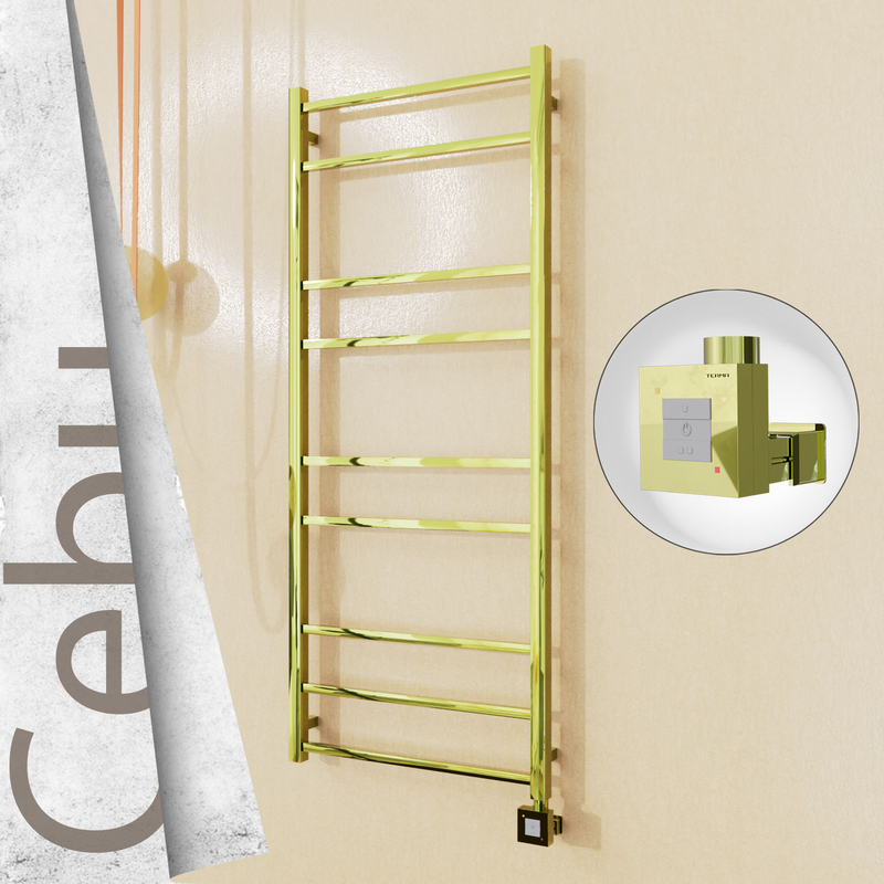 Cebu Sèche Serviettes Electrique 600x1395 Or Ktx1 300 Watt