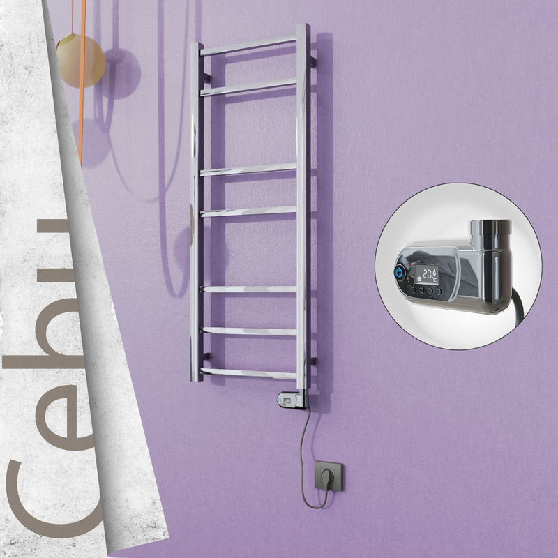 Cebu Elektrikli Paslanmaz Çelik Havlupan 400x1050 Ayna Polisaj (Thesis Termostat) 200W