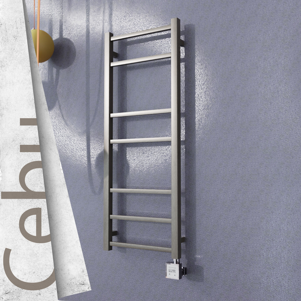 Cebu Elektrikli Paslanmaz Çelik Havlupan 400x1050 Satin Polisaj (KTX3 Termostat) 200W - 1