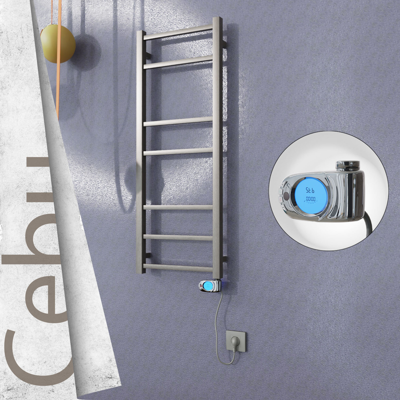 Cebu Elektrikli Paslanmaz Çelik Havlupan 400x1050 Satin Polisaj (Musa Termostat) 200W 