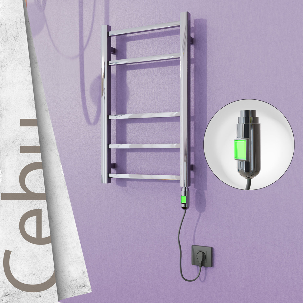 Cebu Elektrikli Paslanmaz Çelik Havlupan 400x705 Ayna Polisaj (On/Off Düğmeli) 200W - 1
