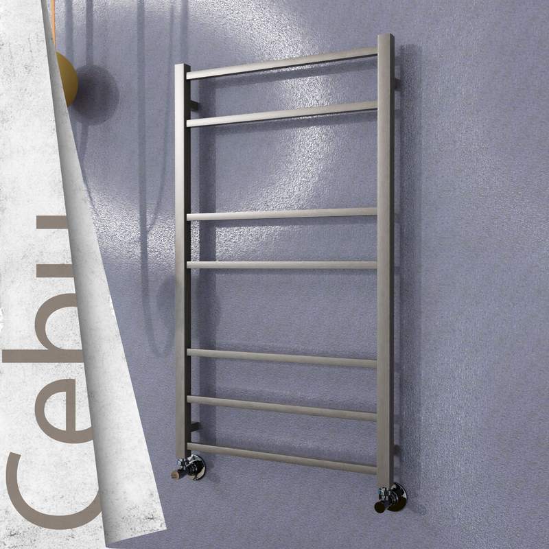 Cebu Sèche-serviettes en Inox 600x1050 Poli Satiné