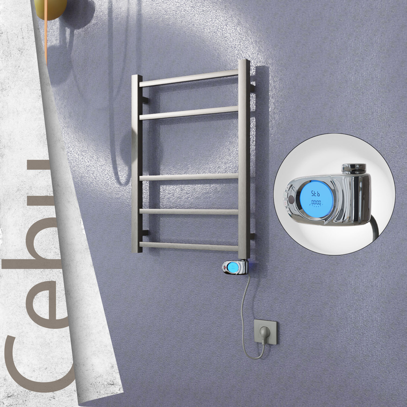 Cebu Sèche Serviettes Electrique 500x705 Finition peinture satiné (Thermostat Musa) 200 W 