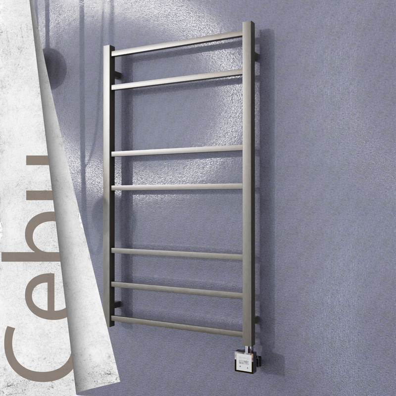 Cebu Sèche Serviettes Electrique 600x1050 Finition peinture satiné Ktx3 200 W 