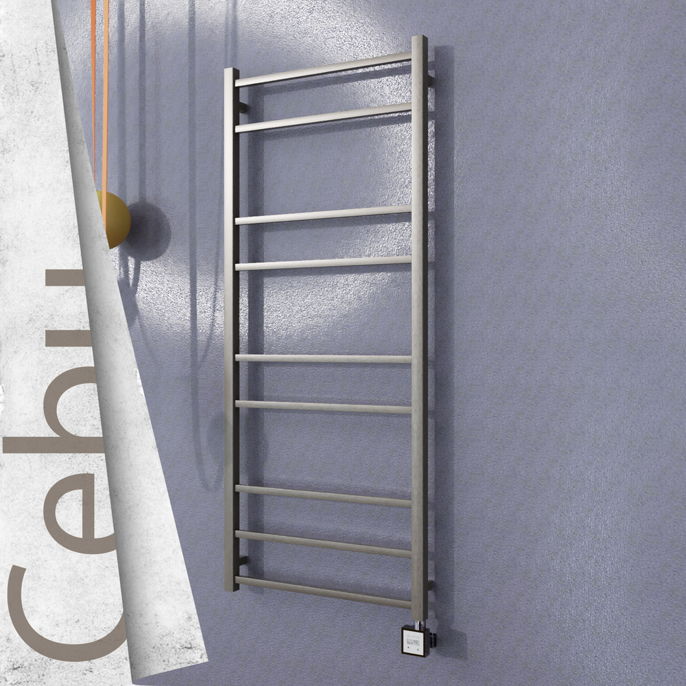 Cebu Sèche Serviettes Electrique 600x1395 Finition peinture satiné Ktx3 300 Watt - 1
