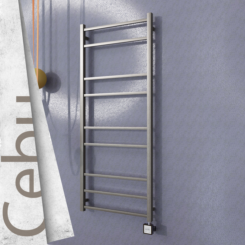Cebu Sèche Serviettes Electrique 600x1395 Finition peinture satiné Ktx3 300 Watt 