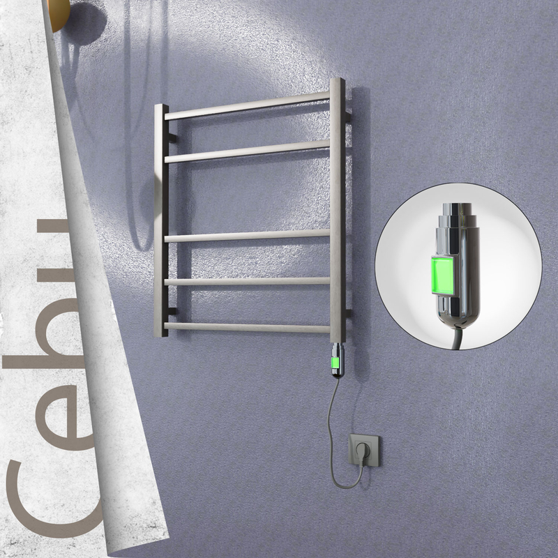 Cebu Sèche Serviettes Electrique 600x705 Finition peinture satiné (On/Off) 200 W 