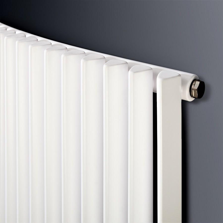 Chorus Curved Radiateur Décoratif Exclusif 1800x430 Blanc - 3