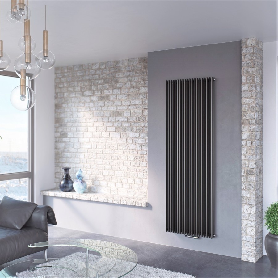 Chorus Radiateur Décoratif Exclusif Panneau double 1800x330 Anthracite - 2