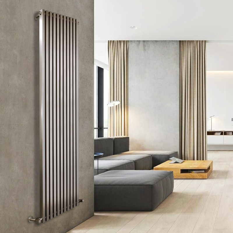 Colorado Paslanmaz Çelik Radyatör 1800x600 Satin Polisaj