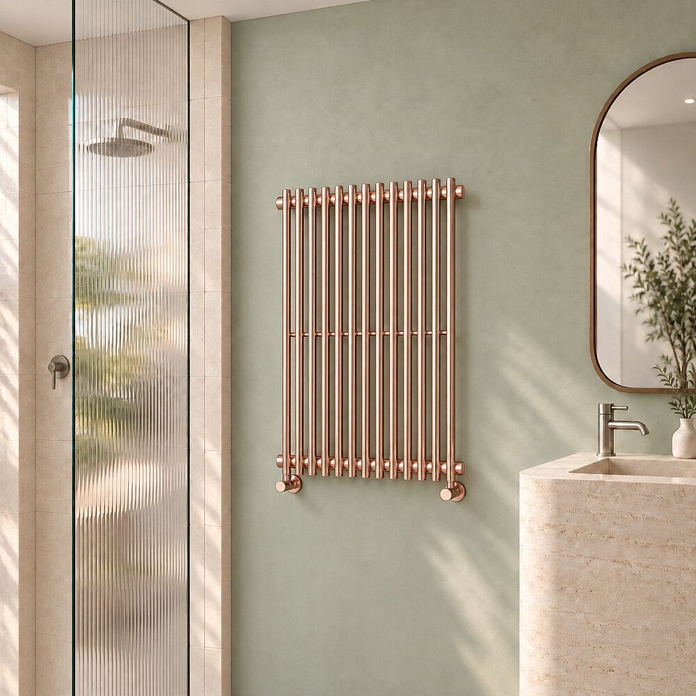 Cook Decorative Towel Rail 550x900 Rose Gold - 1