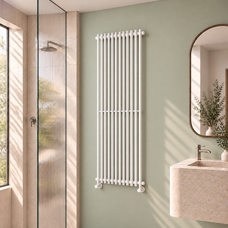 Cook Sèche-serviettes Décoratif 550x1800 Blanc