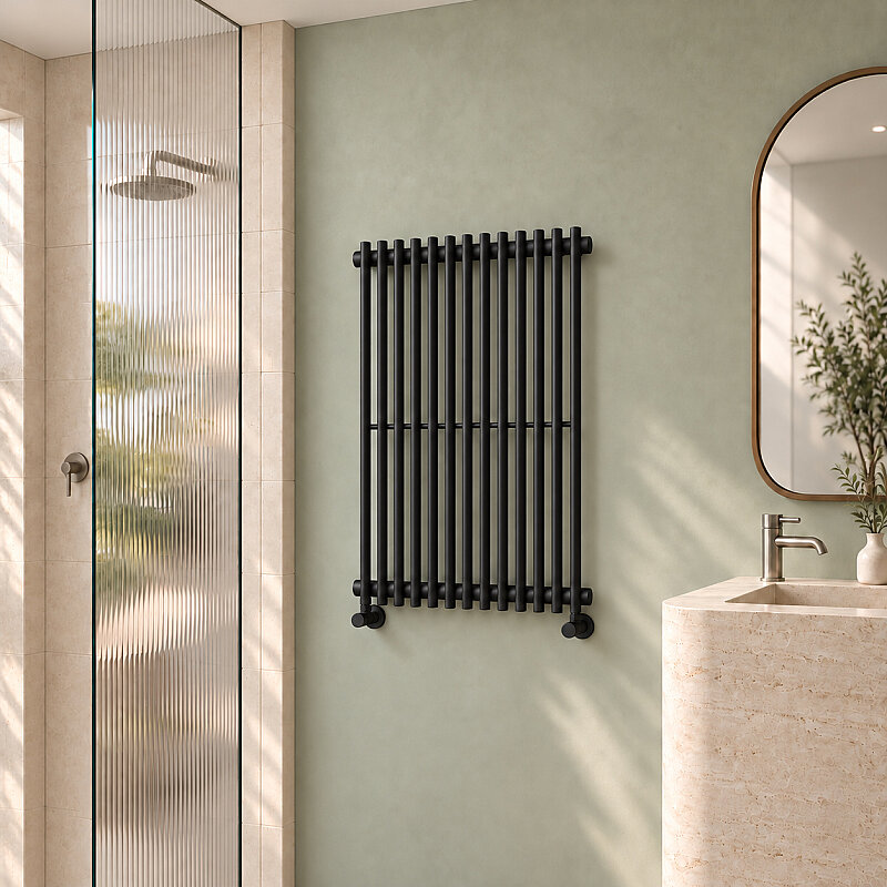 Cook Sèche-serviettes Décoratif 550x900 Noir