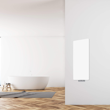Daintree Slim Design Towel Rail 290x790 White