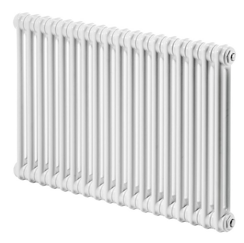 DL 2 Column Radiator 400x1636 Matt Black - 1