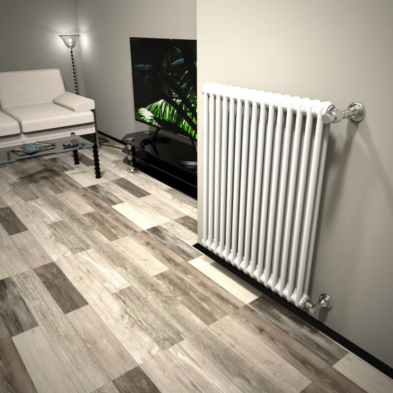 DL 2 Column Radiator 900x716 White - 2