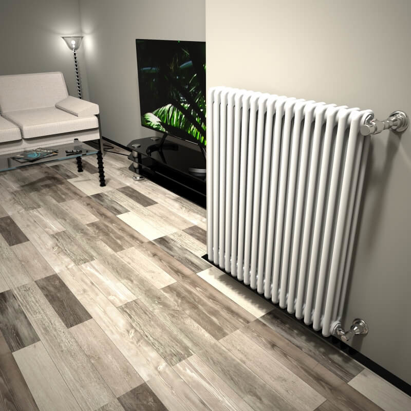 Dl 3 Radiateur à Colonne 900x808 Blanc - 2