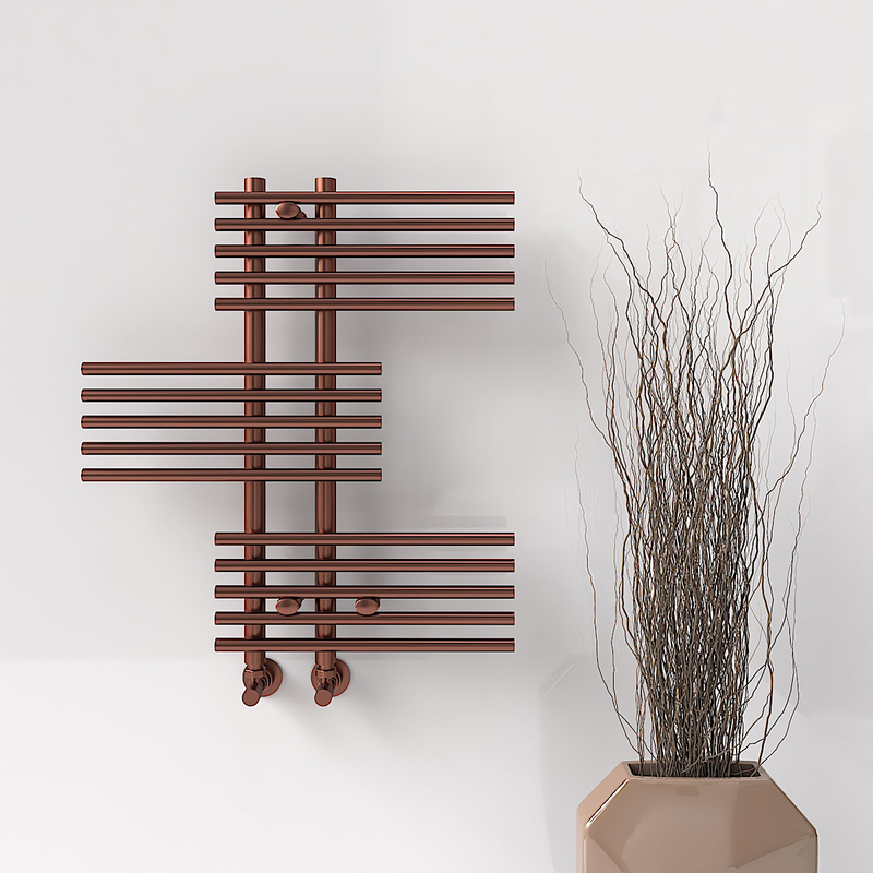 Fiji Decorative Towel Rail 650x740 Antique Copper