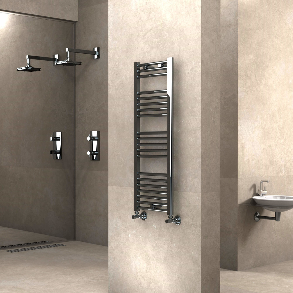 Haiti Sèche Serviettes 400x1100 Chrome - 1