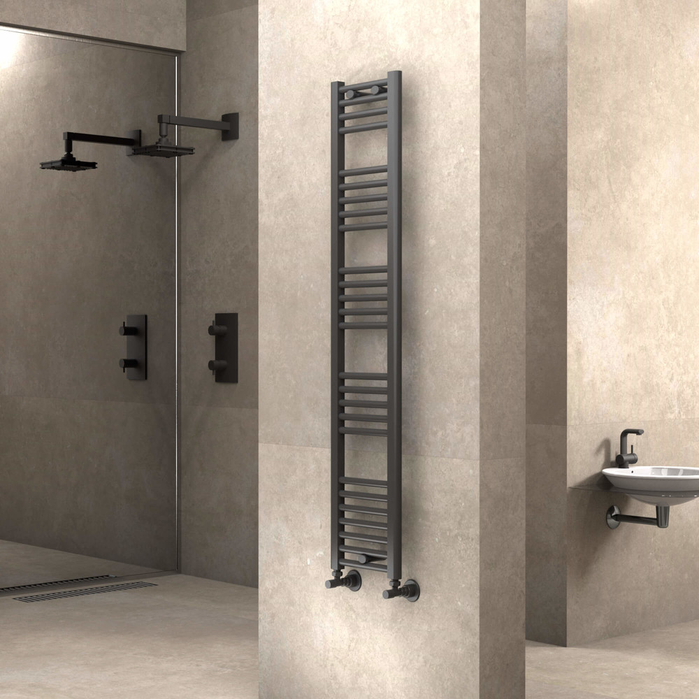 Haiti Towel Warmer 300x1500 Anthracite - 1