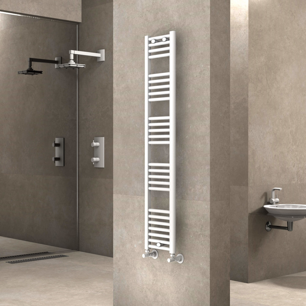 Haiti Towel Warmer 300x1500 White - 1