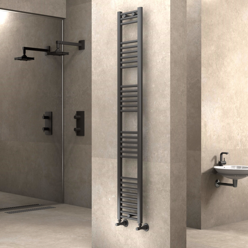 Haiti Towel Warmer 300x1800 Anthracite 