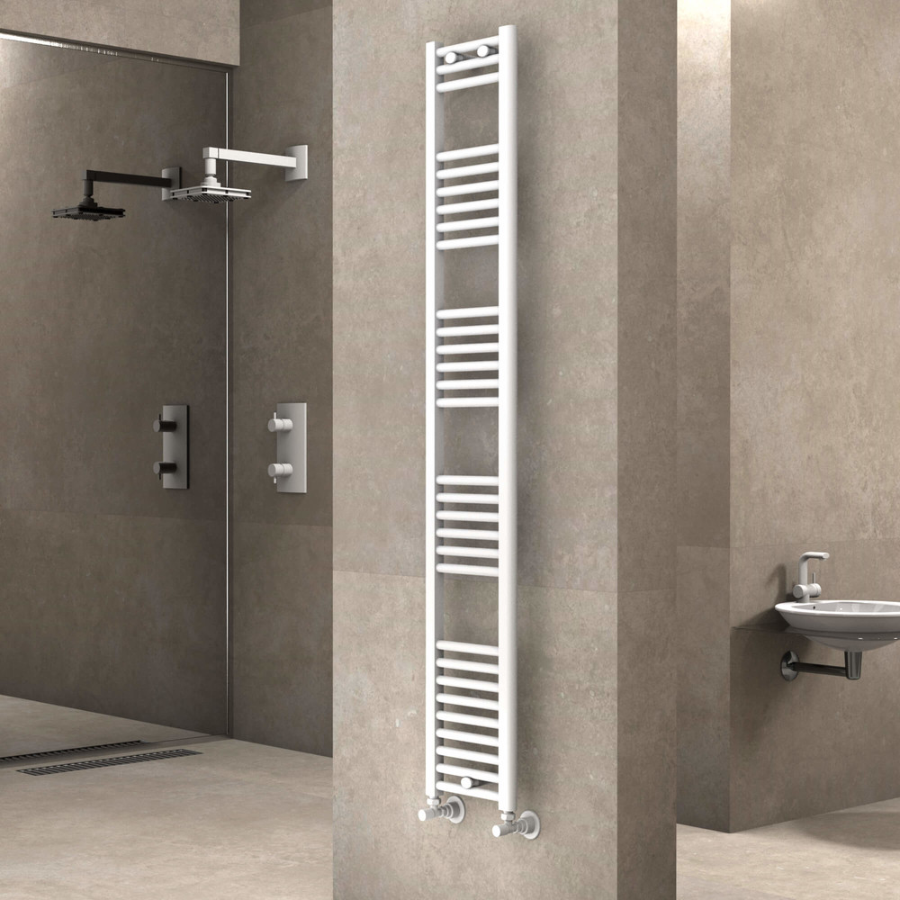 Haiti Towel Warmer 300x1800 White - 1