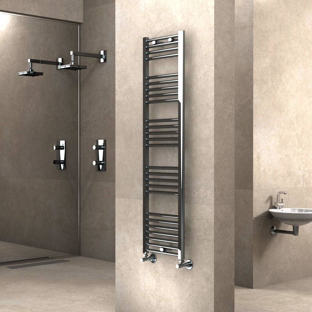 Haiti Towel Warmer 400x1500 Chrome - 1