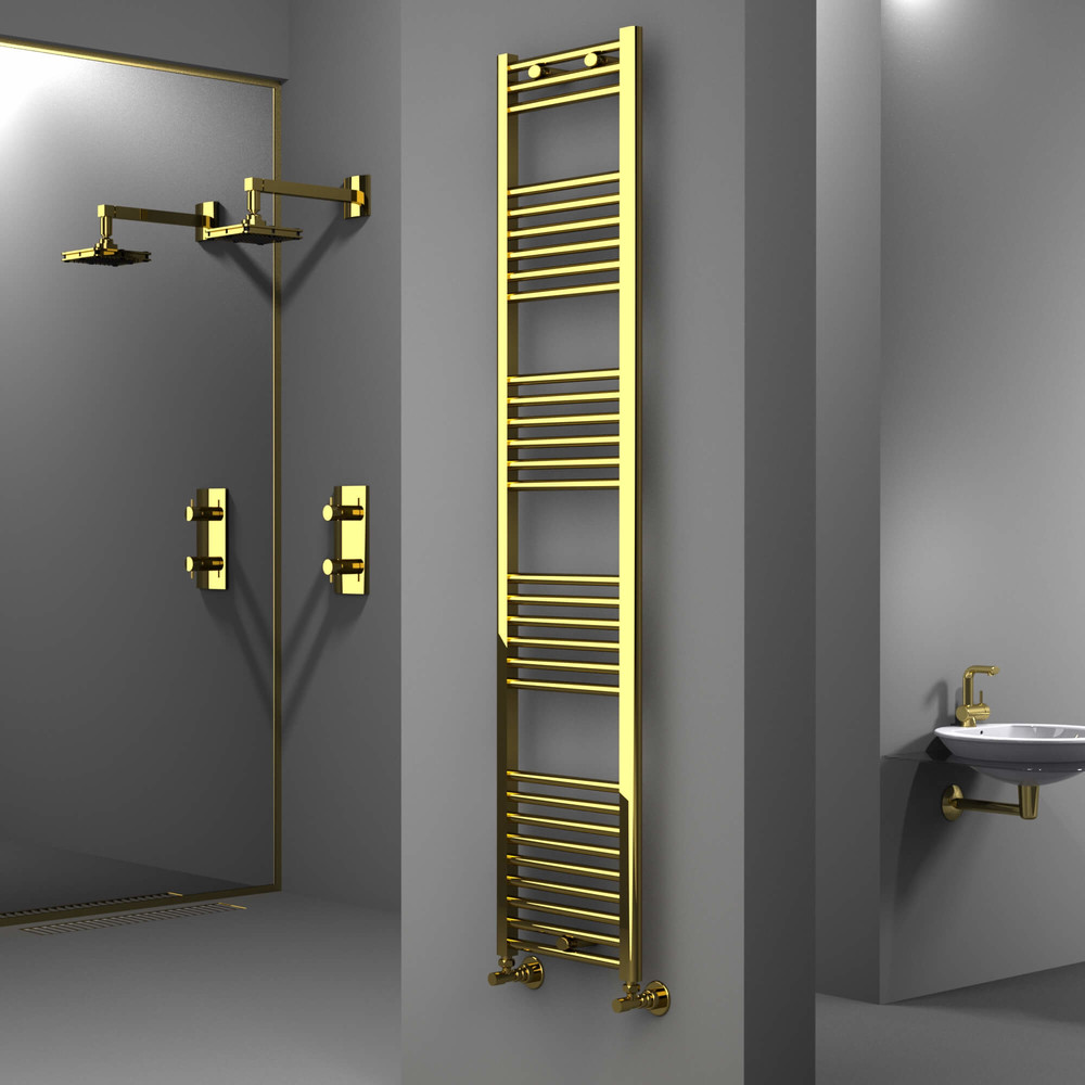 Haiti Towel Warmer 400x1800 Gold - 1
