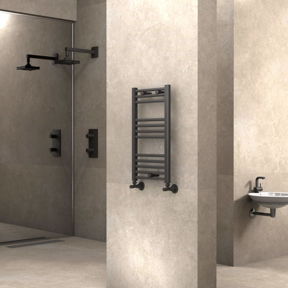 Haiti Towel Warmer 400x700 Anthracite - 1