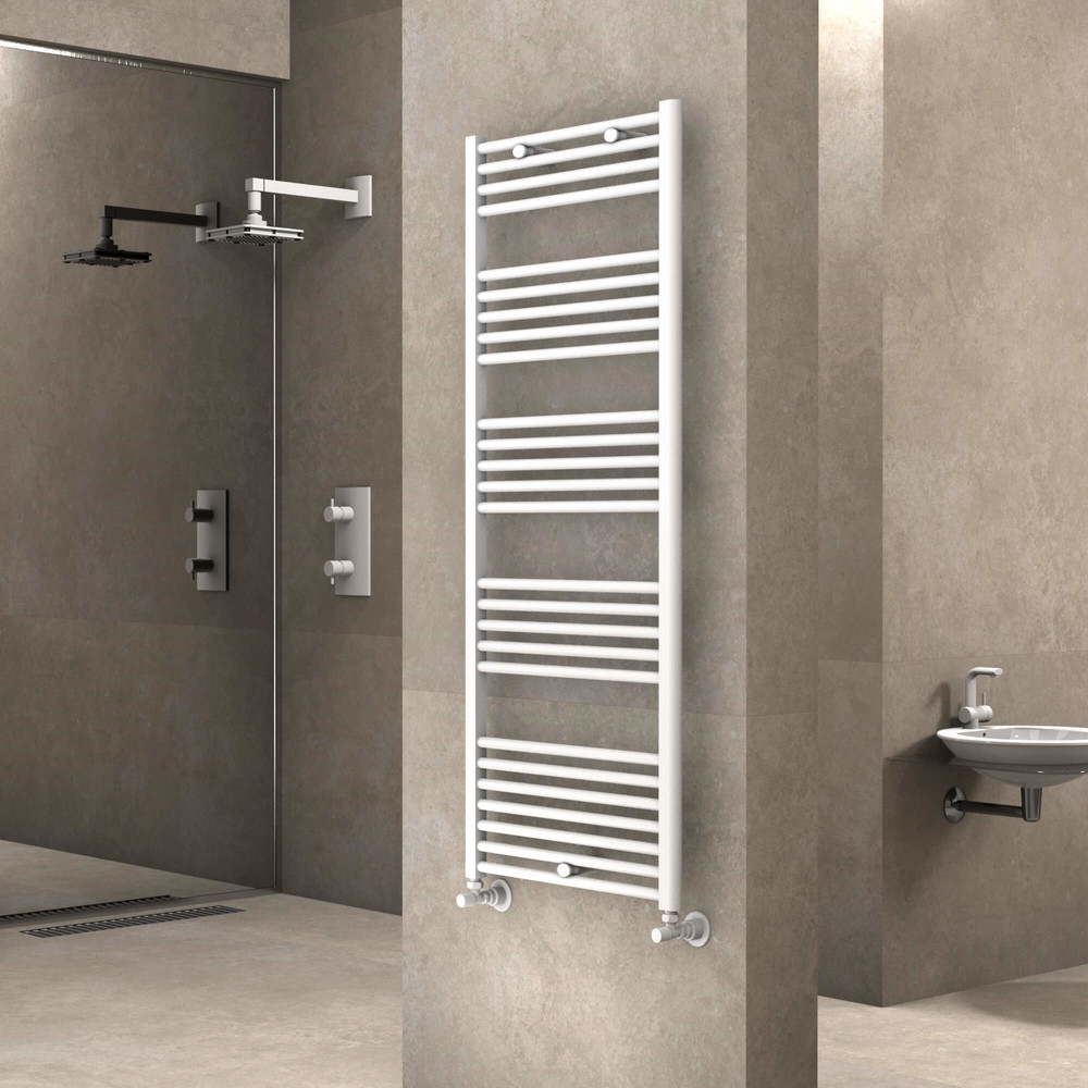 Haiti Towel Warmer 600x1500 White - 1