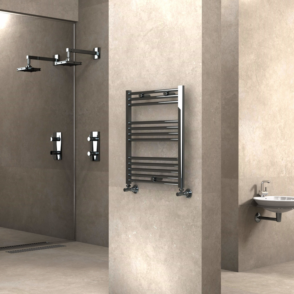 Haiti Towel Warmer 600x700 Chrome - 1