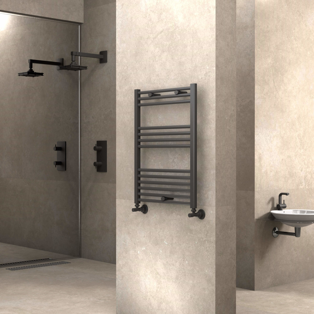 Haiti Towel Warmer 600x800 Anthracite - 1