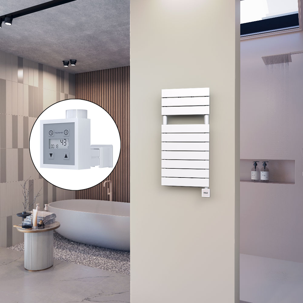Ibiza Sèche-serviettes en Inox 600x1165 Poli Miroir - 9